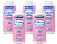 Caldesene Medicated Protecting Body Powder with Zinc Oxide and Cornstarch, Talc Free, 5 Oz - 7DAY'S