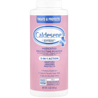 Caldesene Medicated Protecting Body Powder with Zinc Oxide and Cornstarch, Talc Free, 5 Oz - 7DAY'S