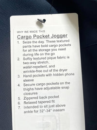 Cargo Pocket Jogger - TRNV (True Navy) (US, Numeric, 34, Regular, Regular) - 7DAY'S