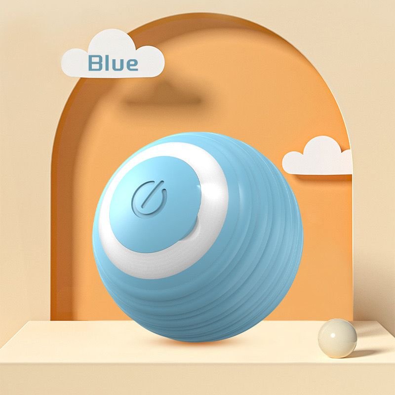 Cat Chase Toy Cat Interactive Ball Smart Pet Cat Toys Indoor Automatic Rolling Magic Ball Electronic Interactive Cat Toy Cat Game Accessories - 7DAY'S
