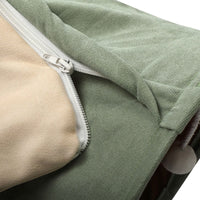 Cat's Telescopic Tunnel Cushioned Bed Pet Nest Teasing Balls Zipper Connection Feline Supplies, Bright Green XH - 7DAY'S