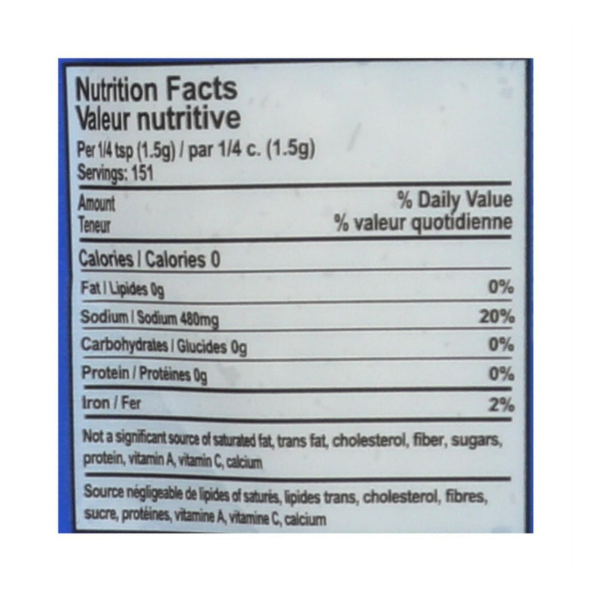 Celtic Sea Salt Light Grey - Case Of 6 - 0.5 Lb. - 7DAY'S