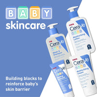 CeraVe Baby Lotion, Gentle Baby Skin Care with Ceramides, Niacinamide & Vitamin E, Fragrance, Paraben, Dye & Phthalates Free, Lightweight Moisturizer, 8 Ounce, Packaging May Vary - 7DAY'S