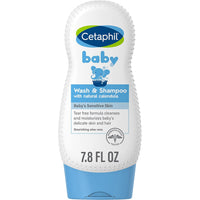 Cetaphil Baby Shampoo and Body Wash with Organic Calendula, Tear Free, Hypoallergenic, Ideal for Everyday Use, Dermatologist Tested, 7.8oz - 7DAY'S