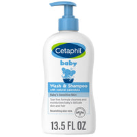 Cetaphil Baby Shampoo and Body Wash with Organic Calendula, Tear Free, Hypoallergenic, Ideal for Everyday Use, Dermatologist Tested, 7.8oz - 7DAY'S