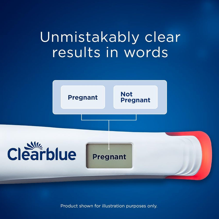 Clearblue Early Digital Pregnancy Test, Early Detection at Home Pregnancy Test, 2 Ct - 7DAY'S