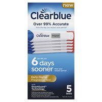 Clearblue Early Digital Pregnancy Test, Early Detection at Home Pregnancy Test, 2 Ct - 7DAY'S