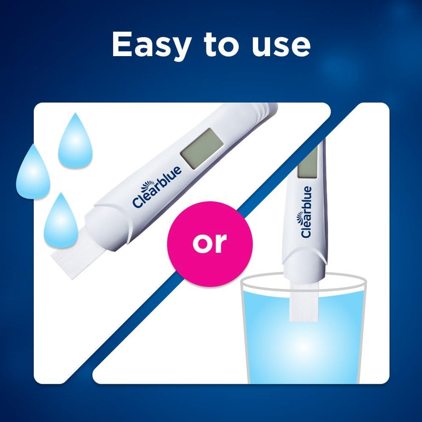Clearblue Early Digital Pregnancy Test, Early Detection at Home Pregnancy Test, 2 Ct - 7DAY'S