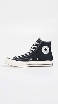 Converse All Star '70s High Top Unisex Sneakers, Black, 7.5 US Women/5.5 US Men - 7DAY'S
