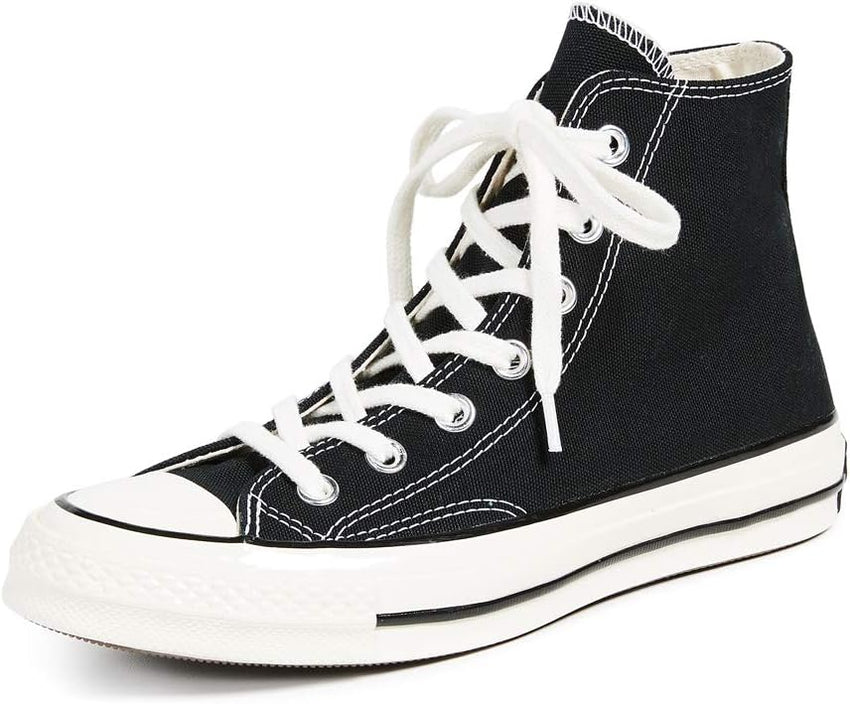Converse All Star '70s High Top Unisex Sneakers, Black, 7.5 US Women/5.5 US Men - 7DAY'S