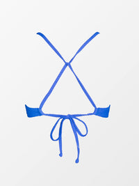 CUPSHE Bikini Top for Women Bathing Suit Criss Cross Self Tie Spaghetti Straps V Neck - 7DAY'S