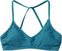 CUPSHE Bikini Top for Women Bathing Suit Criss Cross Self Tie Spaghetti Straps V Neck - 7DAY'S