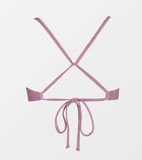 CUPSHE Bikini Top for Women Bathing Suit Criss Cross Self Tie Spaghetti Straps V Neck - 7DAY'S