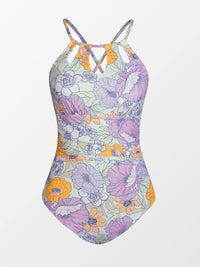 CUPSHE Women's One Piece Swimsuit High Neck Tummy Control Swimwear Bathing Suit - 7DAY'S