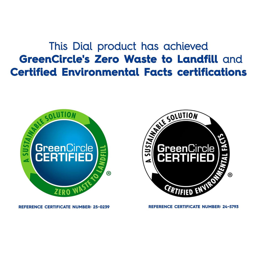 Dial Antibacterial Foaming Hand Wash, Spring Water, 7.5 fl oz (Pack of 6) - 7DAY'S