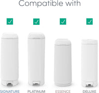 Diaper Genie Easy Roll Refill | 30 Bags Per Refill | Holds Up to 1410 Newborn Diapers | Odor Control | Diaper Pail Refill Bags | Fits Diaper Genie Signature & Platinum Pails - 7DAY'S