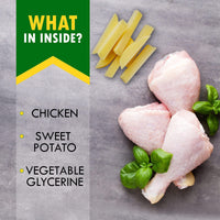 Dog Sweet Potato Wrapped with Chicken Pet Natural Chew Treats Grain Free Organic Meat Human Grade Dried Snacks in Bulk for Training for Small & Large Dogs Sweet Potato - 7DAY'S