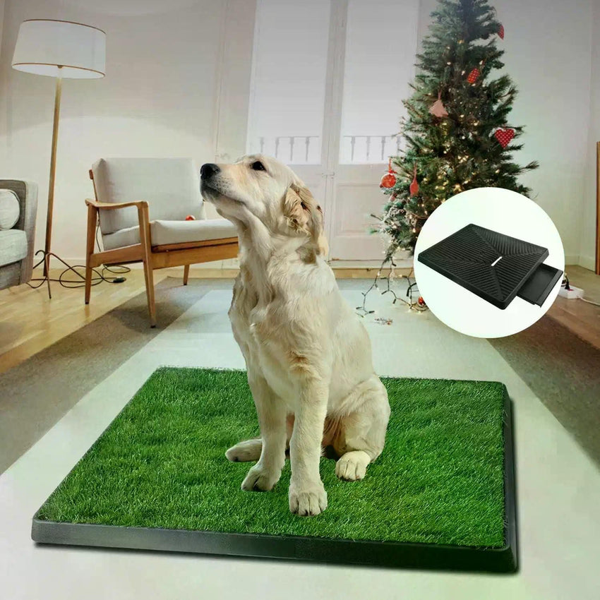 Dog Toilet Training Artificial Grass Mat Pet Cat Toilet Trainer Mat Dog Toilet Tray Lawn - 7DAY'S