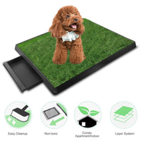 Dog Toilet Training Artificial Grass Mat Pet Cat Toilet Trainer Mat Dog Toilet Tray Lawn - 7DAY'S