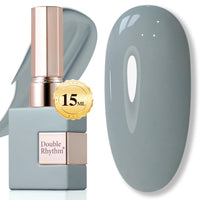 Double Rhythm 15ML Gel Nail Polish Pure Sheer Same Color Same Bottle Soak Off Gel Polish Art Manicure Salon DIY at Home for Women (Milky White - A1075) - 7DAY'S