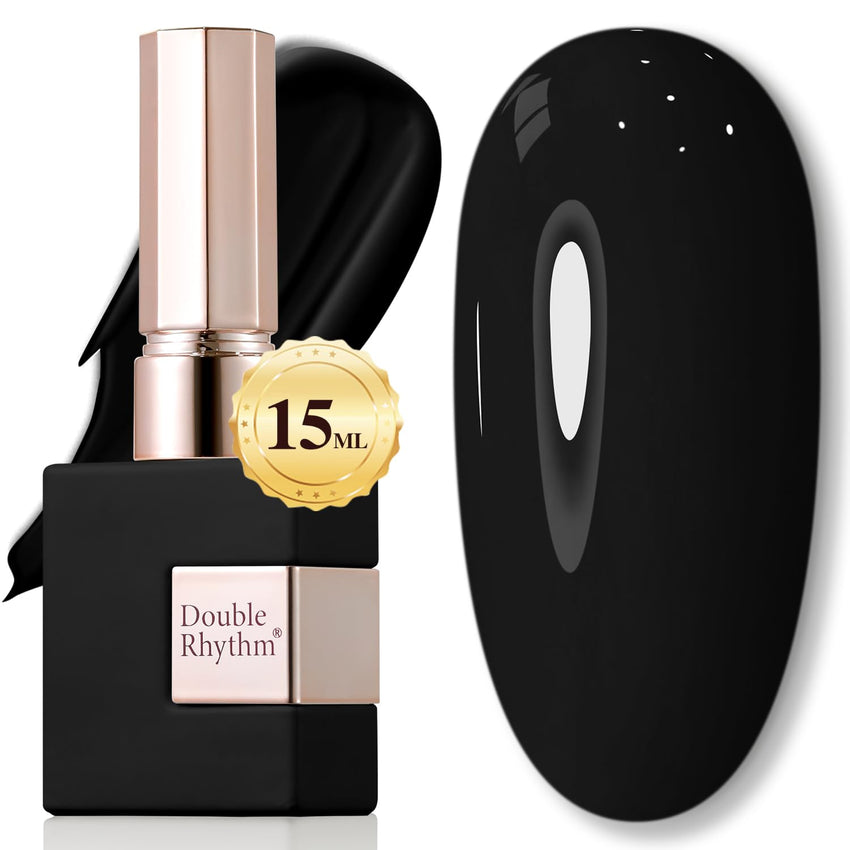 Double Rhythm 15ML Gel Nail Polish Pure Sheer Same Color Same Bottle Soak Off Gel Polish Art Manicure Salon DIY at Home for Women (Milky White - A1075) - 7DAY'S