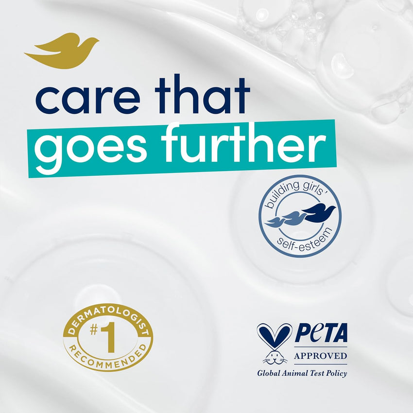 Dove Beauty Bar Soap Sensitive, 8 Bars for Sensitive Skin, Fragrance Free and Hypoallergenic 3.75 oz - 7DAY'S