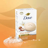 Dove Beauty Bar Soap Shea Butter, 8 Count - 7DAY'S
