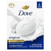 Dove Beauty Bar Soap Shea Butter, 8 Count - 7DAY'S