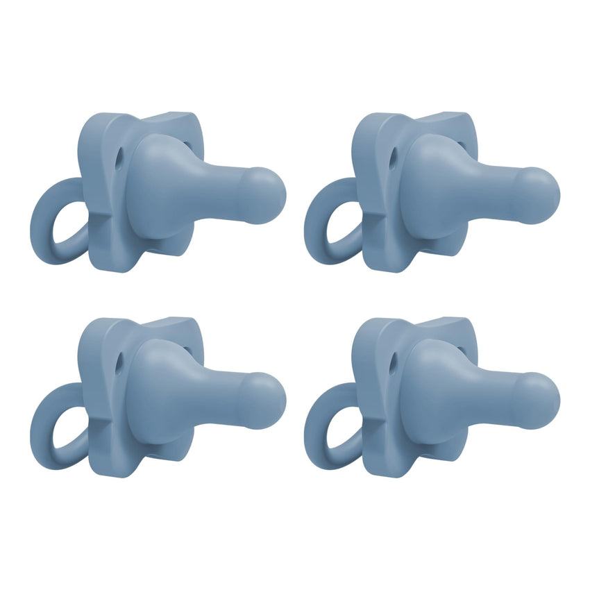 Dr. Brown’s HappyPaci 100% Silicone Pacifier 0 - 6m, BPA Free, White, Pink, Light Pink 3 - Pack - 7DAY'S