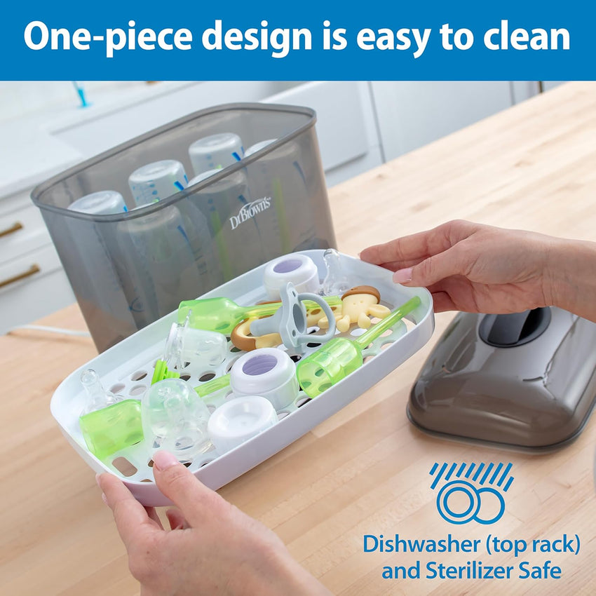 Dr. Brown’s HappyPaci 100% Silicone Pacifier 0 - 6m, BPA Free, White, Pink, Light Pink 3 - Pack - 7DAY'S