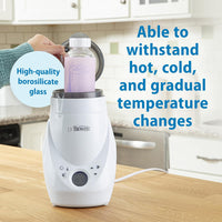 Dr. Brown's Natural Flow Anti - Colic Options+ Narrow Glass Baby Bottle 8 oz/250 mL, with Level 1 Slow Flow Nipple, 2 Pack, 0m+ - 7DAY'S