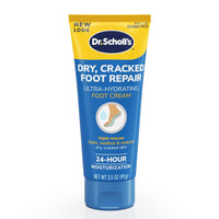 Dr. Scholl's Dry, Cracked Foot Repair Ultra - Hydrating Foot Cream Moisturizer, 3.5 oz, Skin Care Foot Lotion with 25% Urea for Dry Cracked Feet, Heals and Moisturizes for Healthy Feet - 7DAY'S
