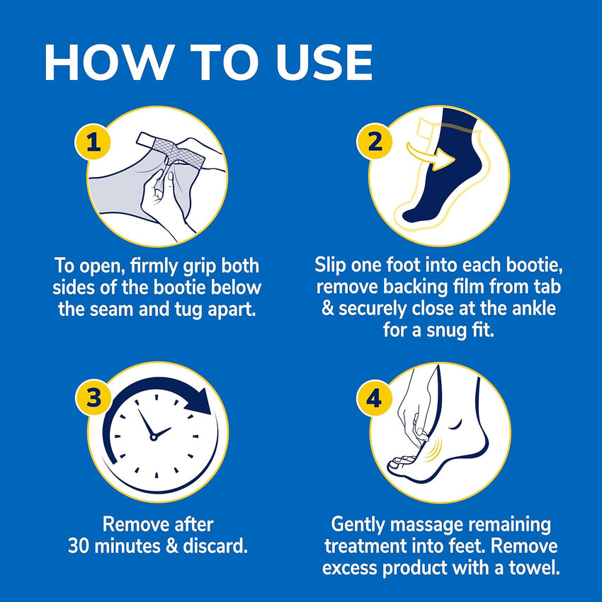 Dr. Scholl's Dry, Cracked Skin, Ultra Hydrating Foot Mask, 3 Pairs Moisturizing Socks: Intensely Moisturizes Repairs and Softens Rough Dry Skin with Urea & Essential Oils for Dry Cracked Feet - 7DAY'S