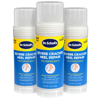 Dr. Scholl's Severe Cracked Heel Repair Restoring Balm 2.5oz, with 25% Urea for Dry, Cracked Feet, Heals and Moisturizes for Healthy Feet - 7DAY'S