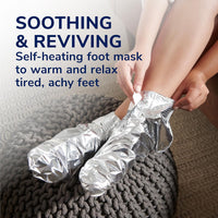 Dr. Scholl's® Tired, Achy Feet Soothing & Reviving Foot Mask, 3 Pair, Warming Booties - 7DAY'S