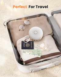 Dreamegg White Noise Machine - Portable Sound Machine for Baby Adult, Features Powerful Battery, 21 Soothing Sound, Noise Canceling for Office & Sleeping, Sound Therapy for Home, Travel, Registry Gift - 7DAY'S