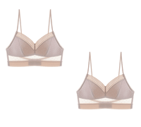 Backless Bra Invisible Bralette Thin Lace Wedding Bras Low Back Underwear Push Up Brassiere Women Seamless Lingerie Sexy BH Top