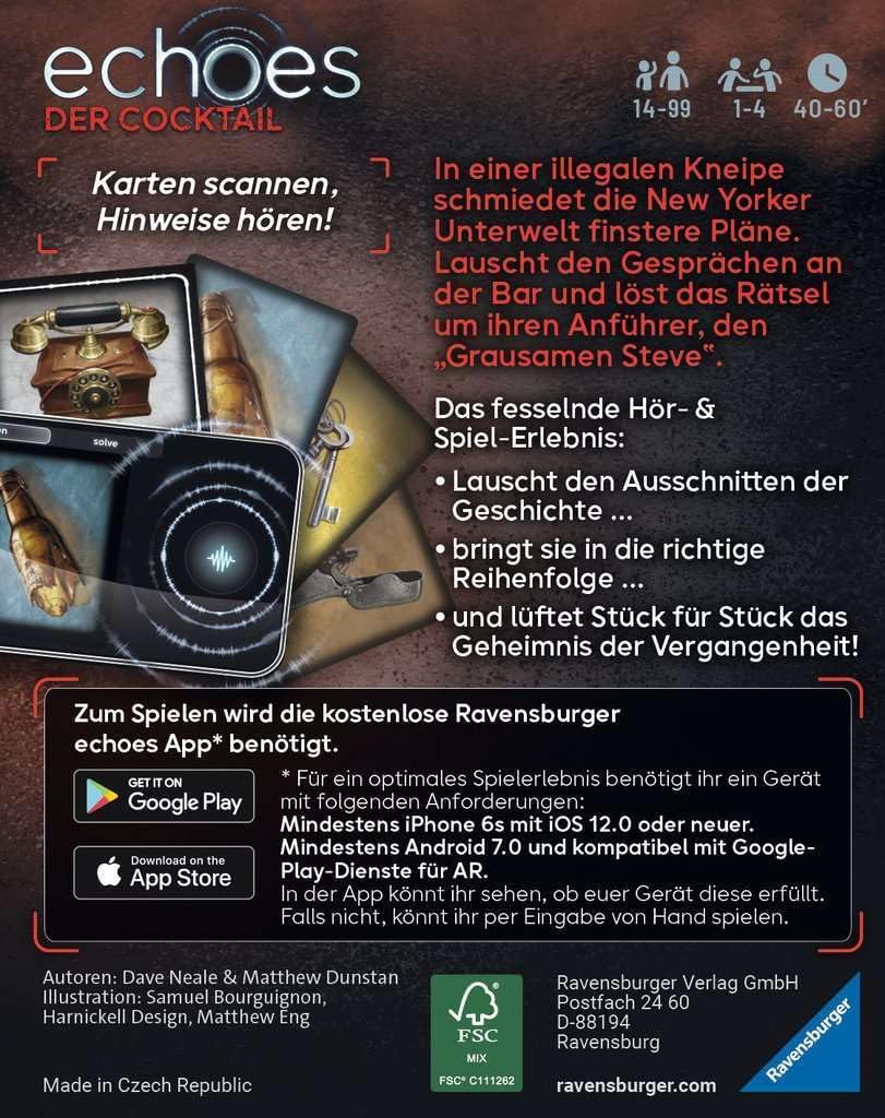 echoes Der Cocktail: Das Audio Mystery Spiel - 7DAY'S