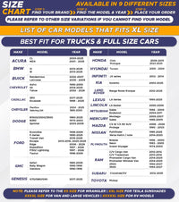 EcoNour Patented Design for Car Windshield Sun Shade | Blocks 99% Heat and Keep Interior Cool | Fits Cars, SUV, Truck | Automotive Sun Screen,Visor and Summer Vehicle Accessories | Medium (64x32) - 7DAY'S