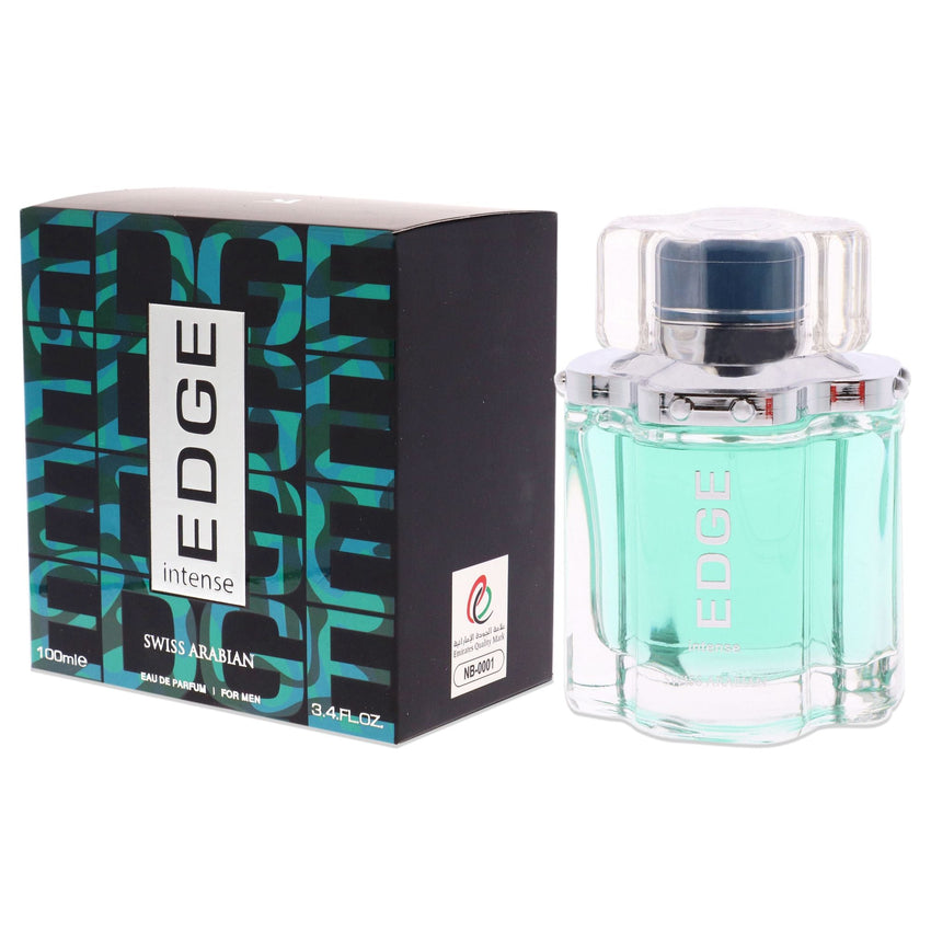EDGE Intense by Swiss Arabian for Men - 3.4 oz EDP Spray - 7DAY'S