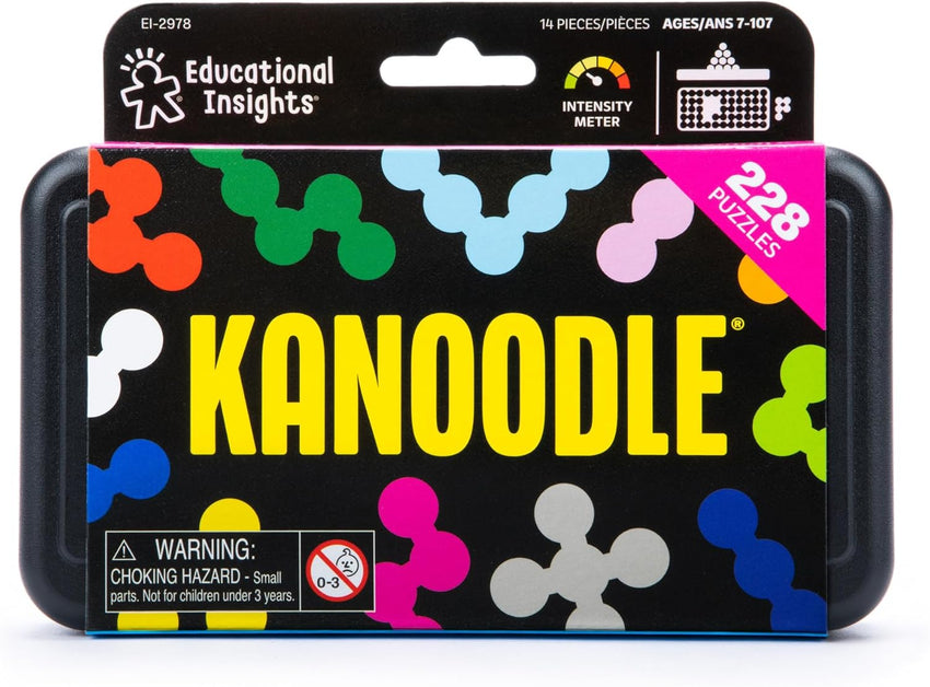 Educational Insights Kanoodle 3D Brain Teaser Puzzle Game, Featuring 200 Challenges, Easter Basket Stuffers for Kids, Gift for Ages 7+ - 7DAY'S
