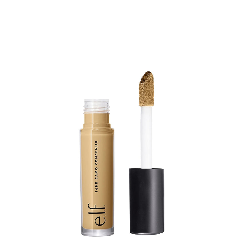 e.l.f. 16HR Camo Concealer, Full Coverage, Highly Pigmented Concealer With Matte Finish, Crease - proof, Vegan & Cruelty - Free, Light Ivory, 0.203 Fl Oz - 7DAY'S