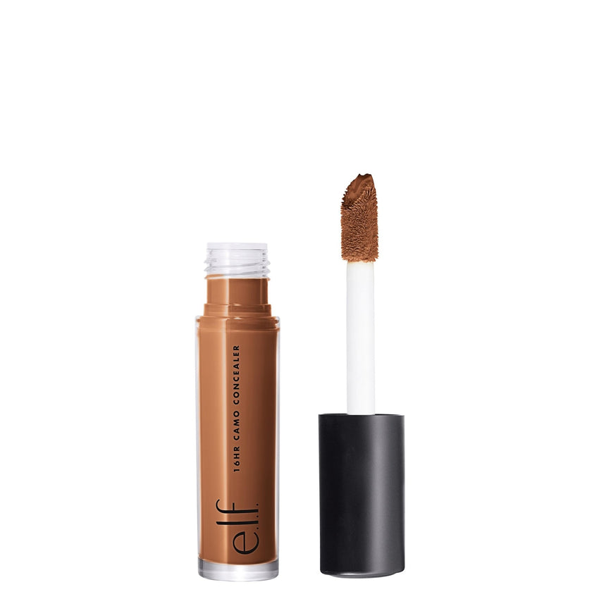 e.l.f. 16HR Camo Concealer, Full Coverage, Highly Pigmented Concealer With Matte Finish, Crease - proof, Vegan & Cruelty - Free, Light Ivory, 0.203 Fl Oz - 7DAY'S