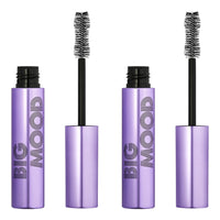 e.l.f. Big Mood Mascara, Instantly Creates Long - Lasting, Bold & Lifted, Voluminous Lashes, Infused with Jojoba Wax, Pitch Black, 0.30 fl Oz - 7DAY'S