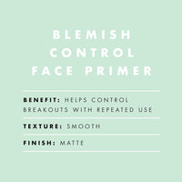 e.l.f. Blemish Control Face Primer, Soothing & Hydrating Makeup Primer For Fighting Blemishes, Grips Makeup To Last, Vegan & Cruelty - free, Large - 7DAY'S