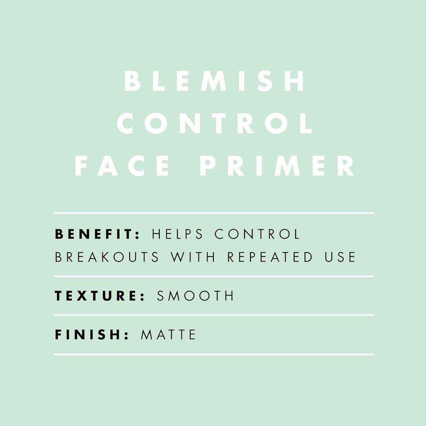 e.l.f. Blemish Control Face Primer, Soothing & Hydrating Makeup Primer For Fighting Blemishes, Grips Makeup To Last, Vegan & Cruelty - free, Large - 7DAY'S