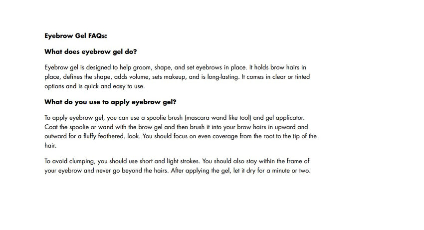 e.l.f. Brow Lift, Clear Eyebrow Shaping Wax For Holding Brows In Place, Creates A Fluffy Feathered Look, Vegan & Cruelty - Free, Clear - 7DAY'S