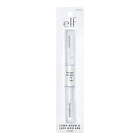 e.l.f. Clear Brow & Lash Mascara, Dual - Sided Brushable Clear Gel For Groomed Brows & Eyelashes, Long - Wear Conditioning Formula, Vegan & Cruelty - Free - 7DAY'S