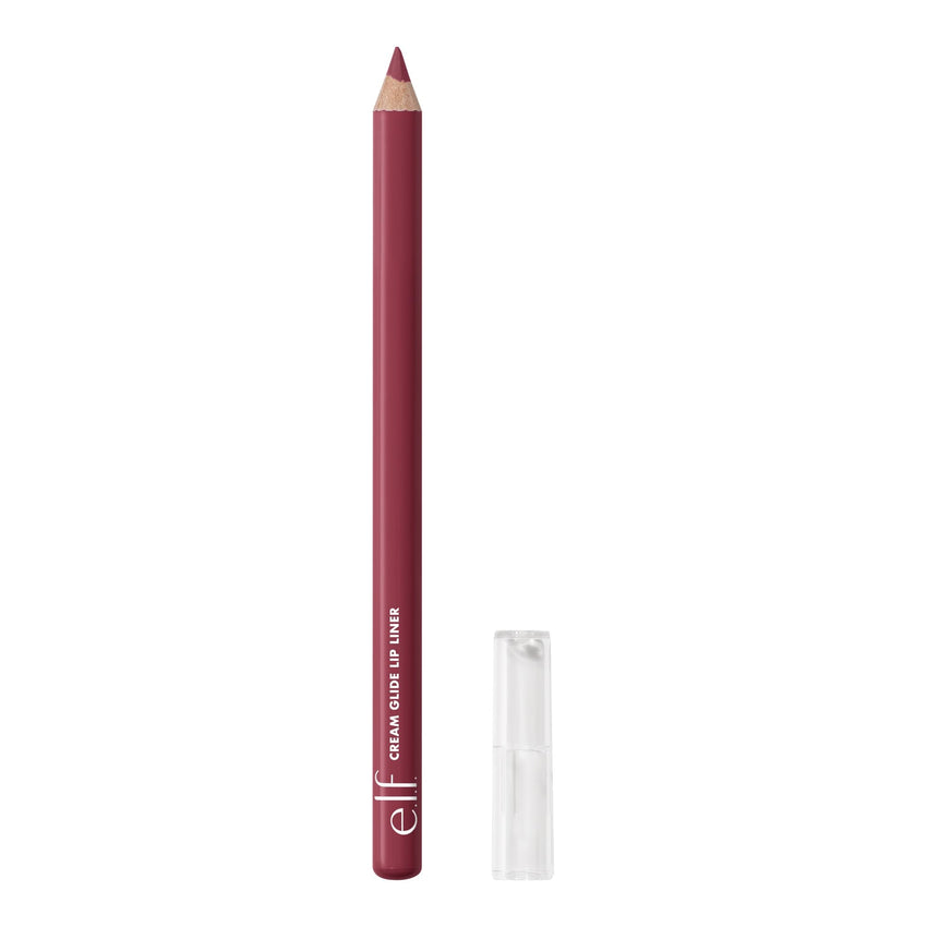 e.l.f. Cream Glide Lip Liner, Highly - Pigmented Pencil For Shaping & Sculpting Lips, Semi - Matte Finish, Vegan & Cruelty - Free, Dark Cocoa - 7DAY'S