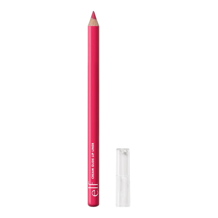 e.l.f. Cream Glide Lip Liner, Highly - Pigmented Pencil For Shaping & Sculpting Lips, Semi - Matte Finish, Vegan & Cruelty - Free, Dark Cocoa - 7DAY'S